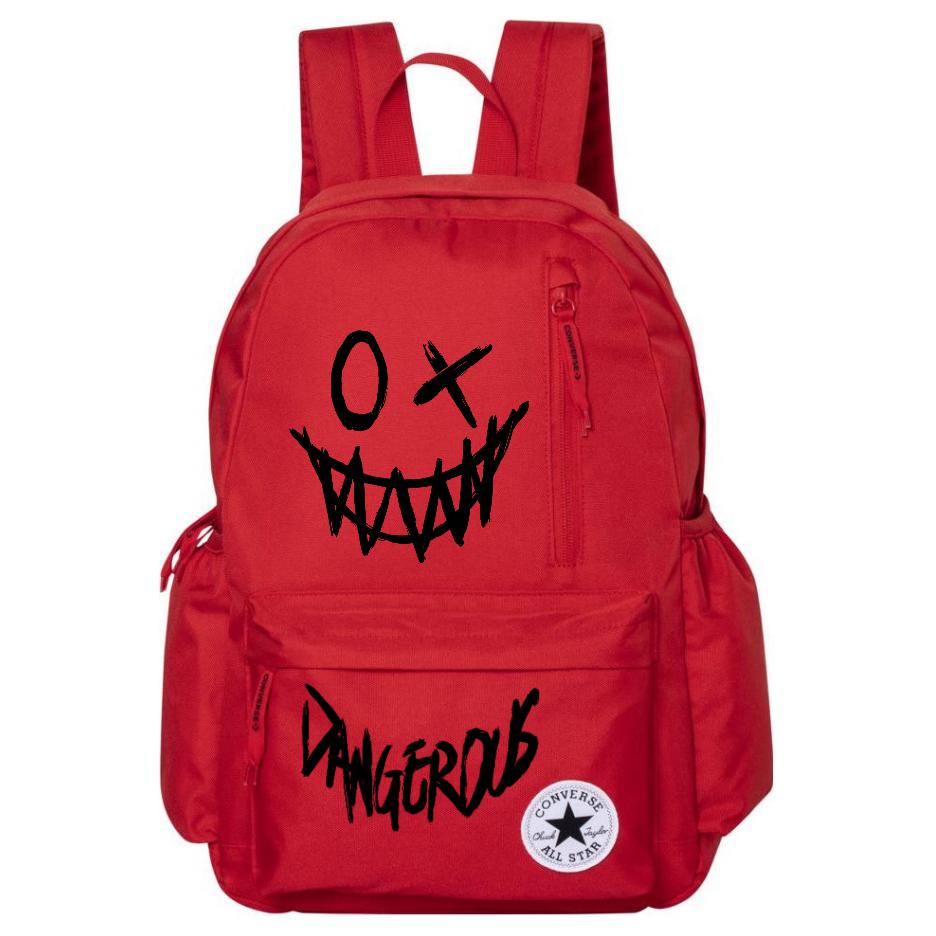 

Converse Средний унисекс красный рюкзак из полиэстера, Red