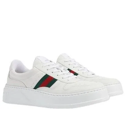Кроссовки Gucci 26 Chunky Trainers 'White' — фото 2