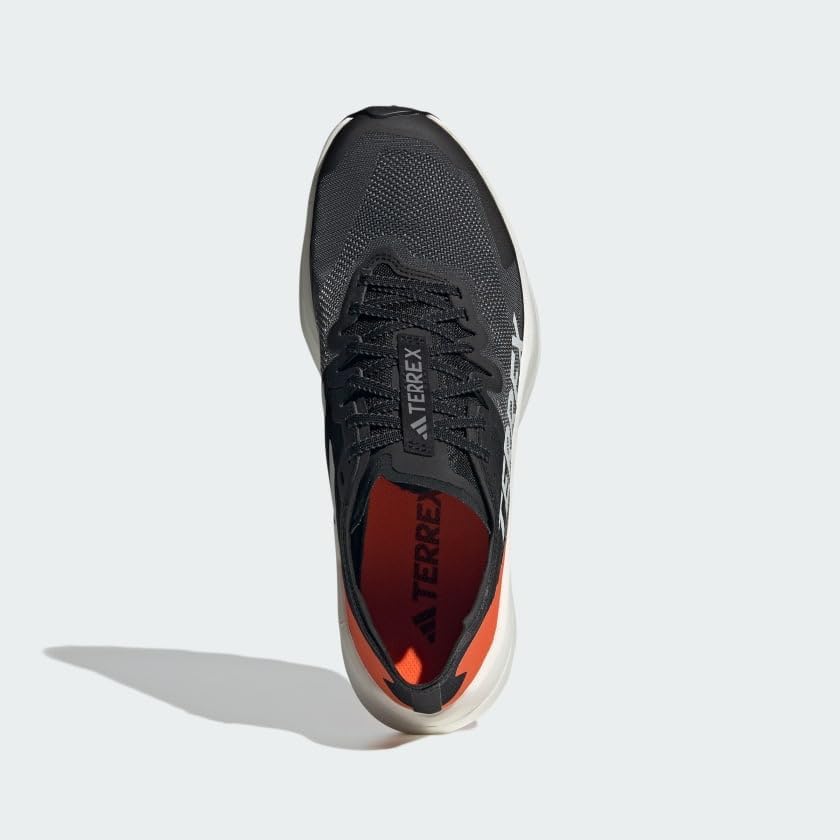 Мужские трейловые кроссовки adidas Terrex Agravic Cross, черный/оранжевый/серый — фото 2