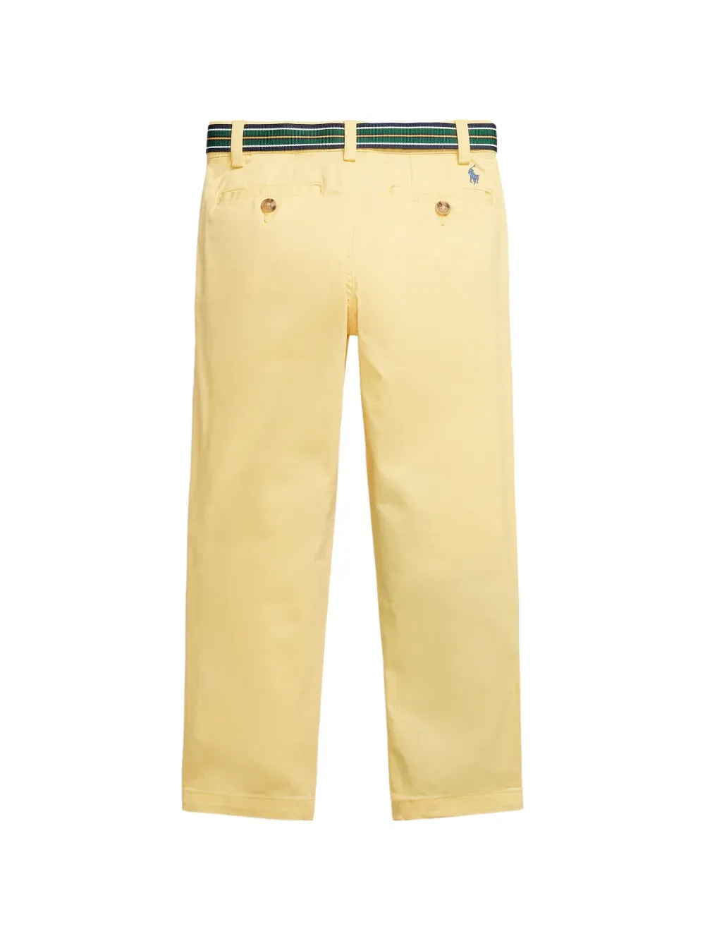 Брюки чинос с поясом Polo Ralph Lauren Kids, желтый — фото 2