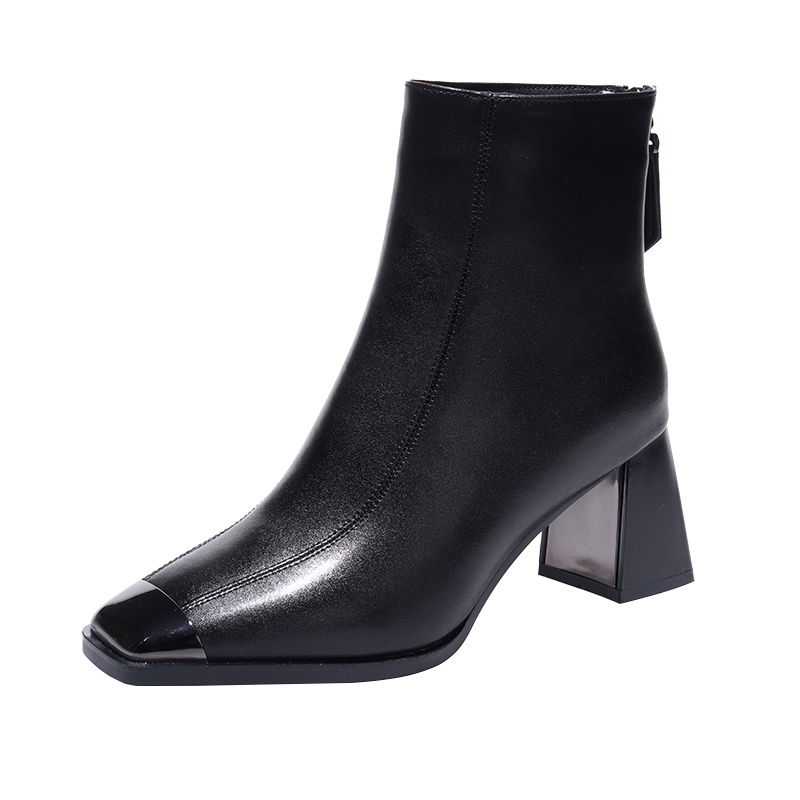 Devanro Черные женские ботильоны, цвет Black