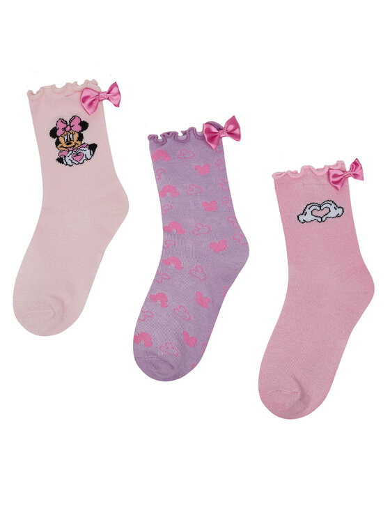 

Носки ACCCS-SS25-327DSTC(3-PACK) Mickey&Friends, розовый