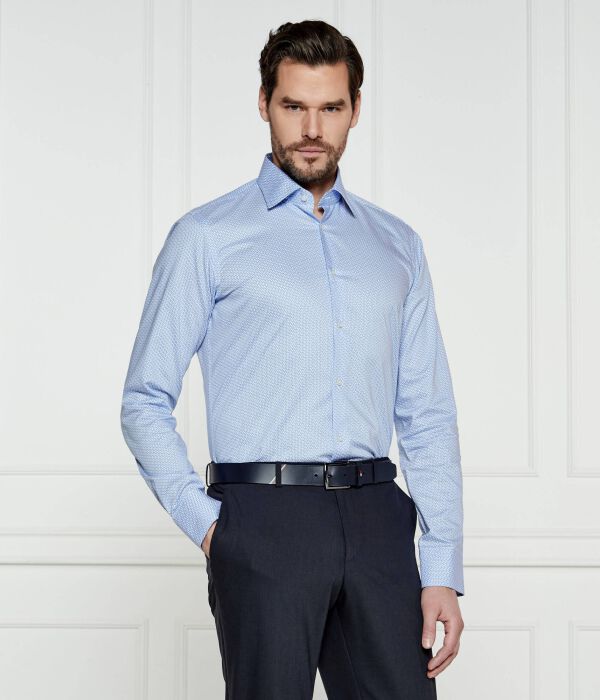 

Рубашка h-joe-kent-c1-214 Regular fit Boss, синий