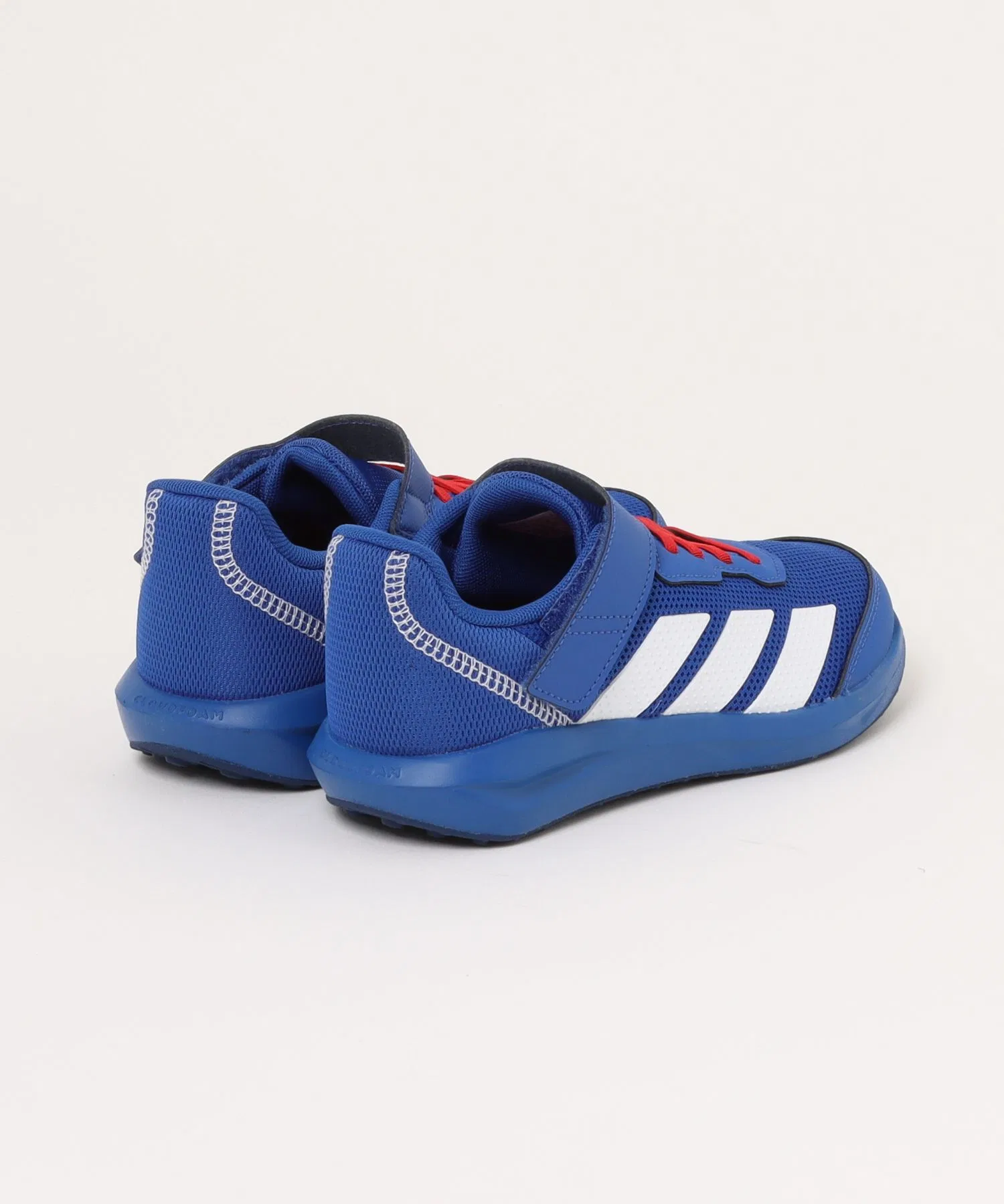 Детские кроссовки Adidas FAITO EL K спортивные, с липучками, синие — фото 2