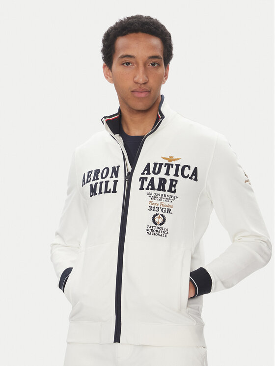 

Толстовка обычного кроя 251FE1999F459 Aeronautica Militare, белый