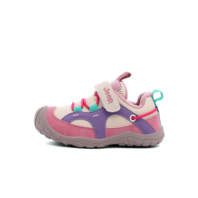 

Детские повседневные низкие кроссовки Outdoor Lifestyle Slip Resistant Abrasion Resistant Jeep, mauve/peach розовый[thin cotton]