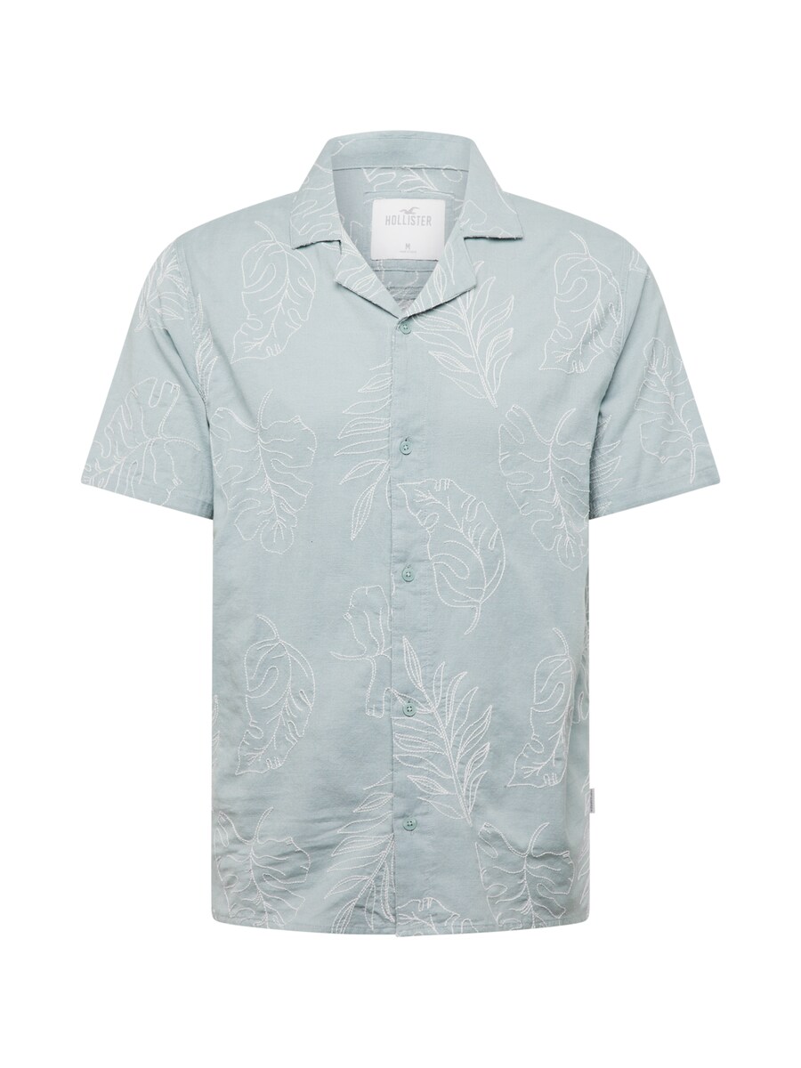 

Повседневная рубашка HOLLISTER Regular fit Button Up Shirt SUMMER, пастельный синий