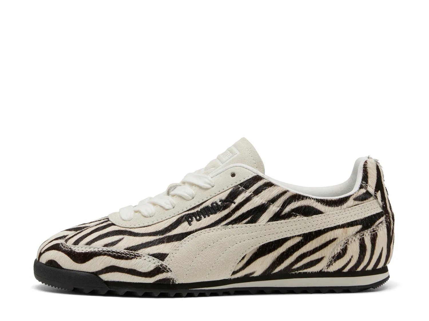Кроссовки Puma Arizona Sneaker - Women's, Black/White Zebra Print Calf Hair Leather — фото 2