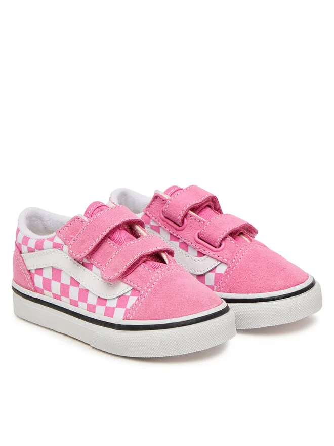 Vans Кроссовки Old Skool V из ткани VN000CTGFRQ1 розовые — фото 2