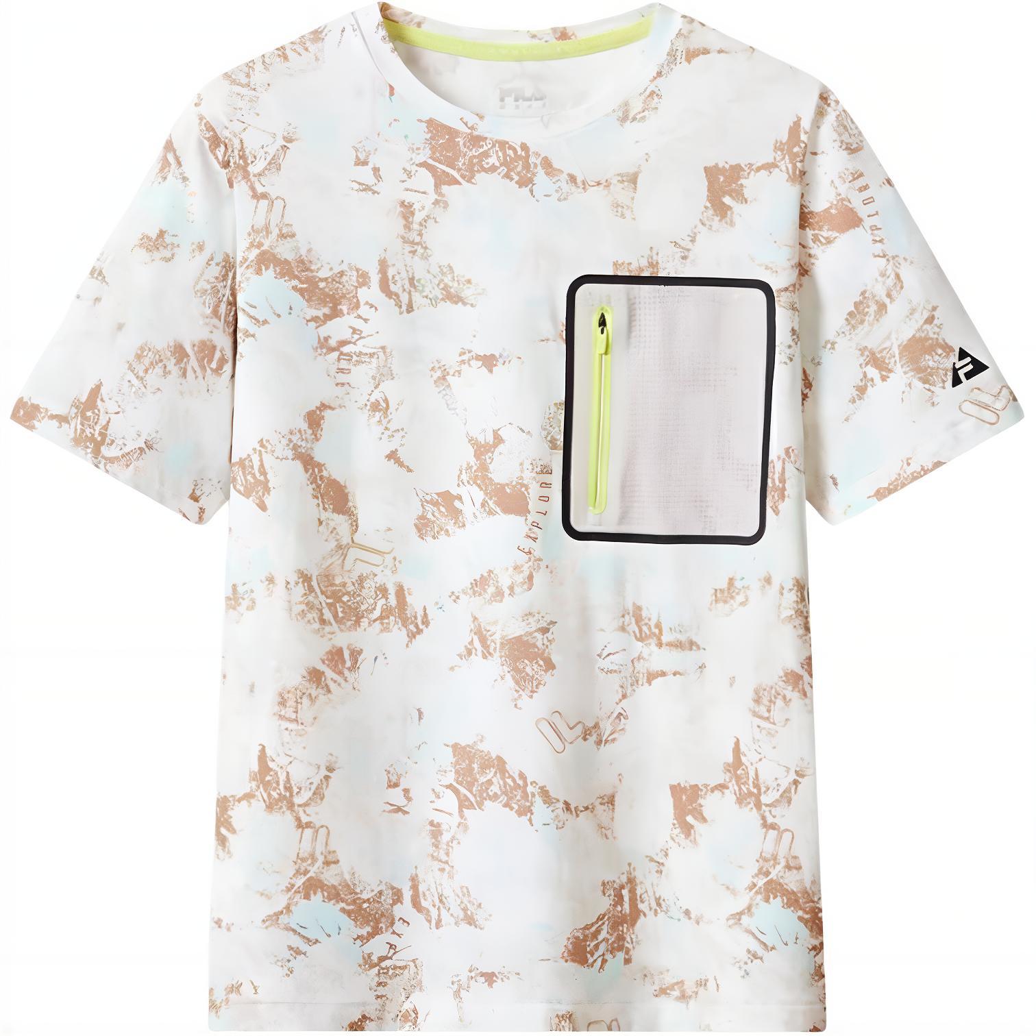 

Футболка All Over Print для подростков FILA KIDS, белый