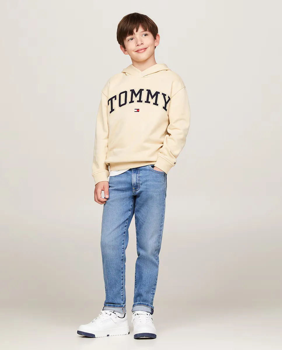 

Длинные джинсы прямого кроя для мальчика Tommy Hilfiger, синий