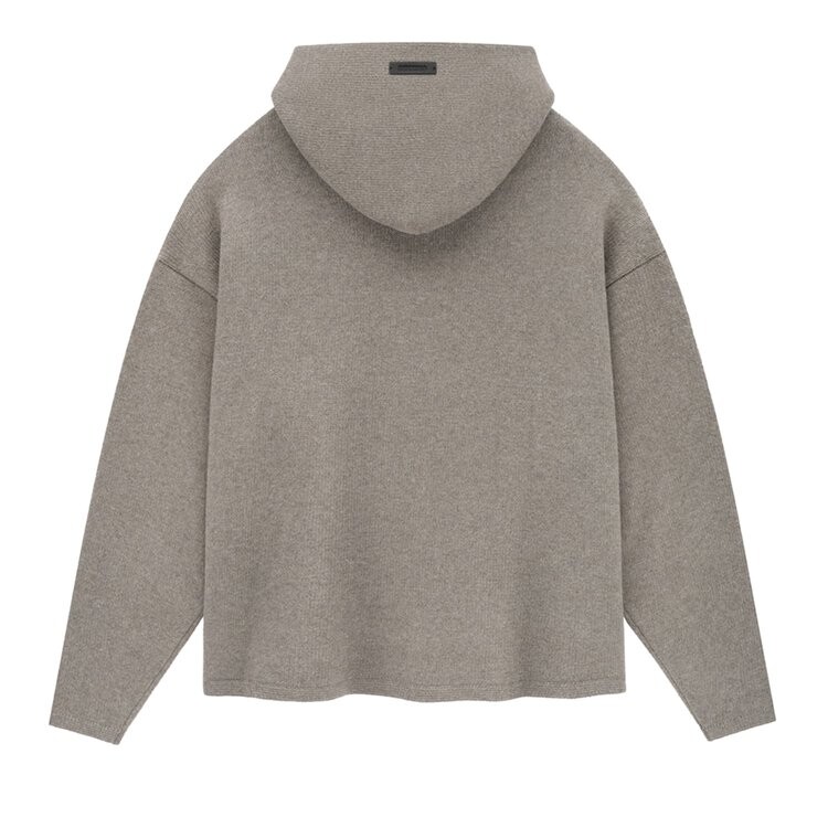 Худи Fear Of God Essentials Fear of God Essentials Knit Hoodie, серый — фото 2
