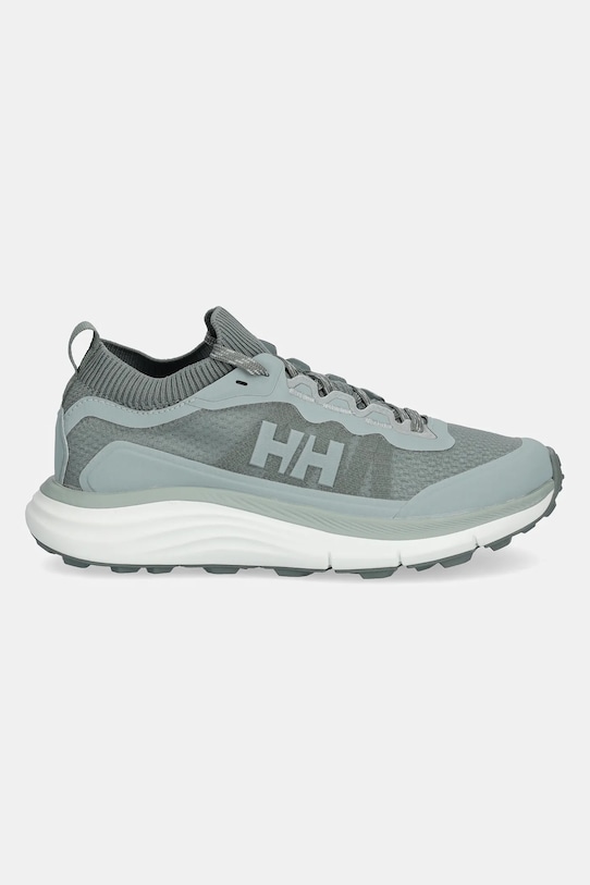 Женские кроссовки Helly Hansen Luna Ridge комбинированные на толстой подошве, зеленый — фото 2