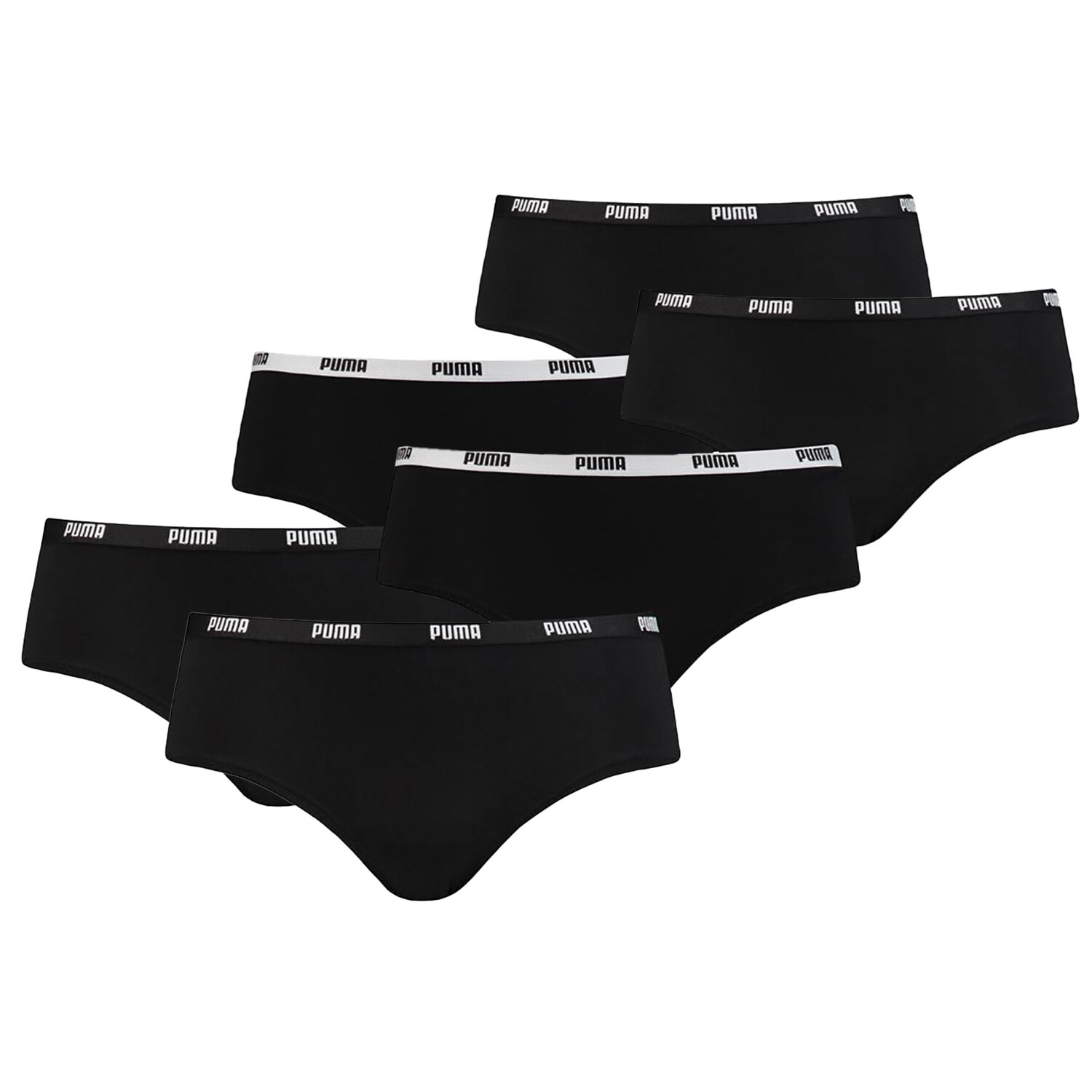 

Трусы Puma Panty 6er Pack, черный