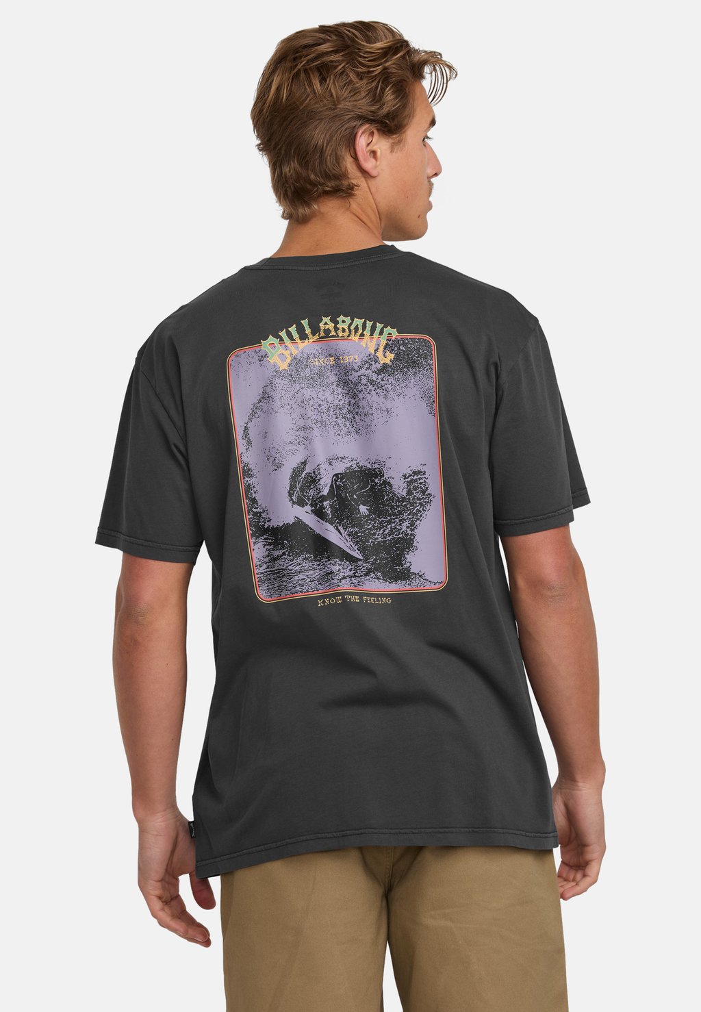 

Футболка с принтом Billabong, черный