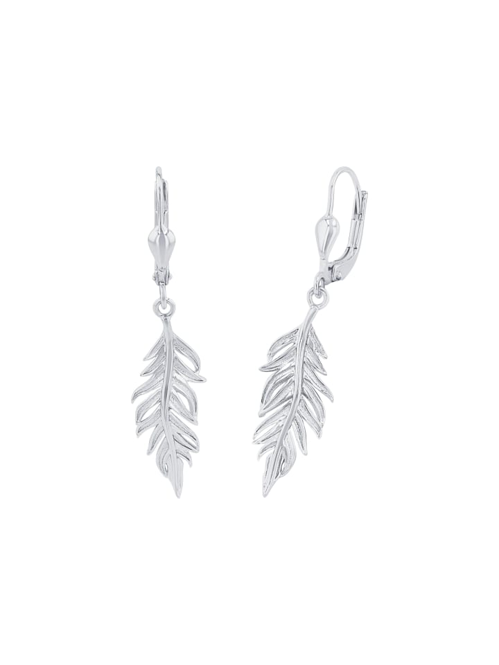 

Amor Серьги из серебра 925 пробы, покрытые родием