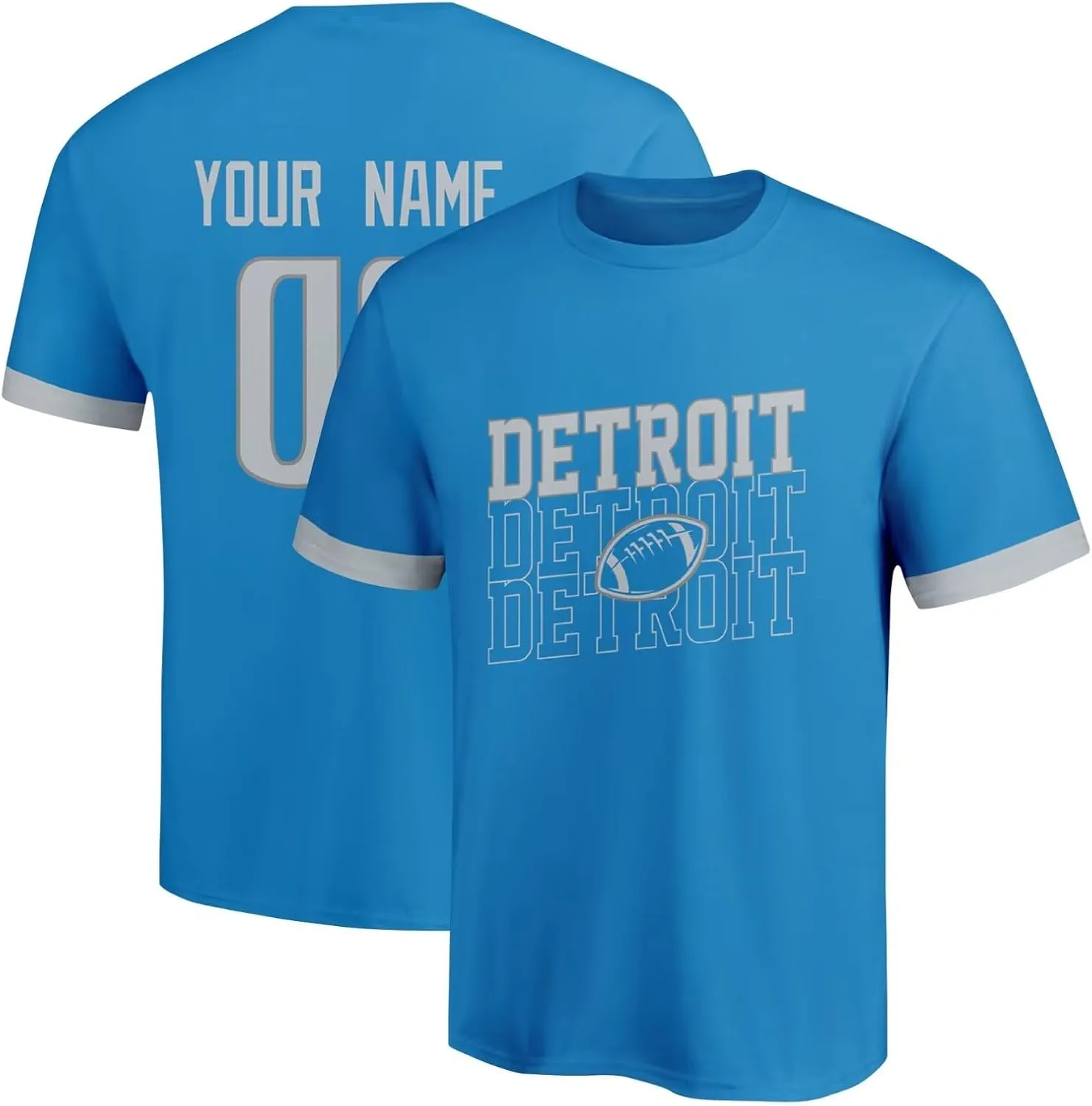 

Футболка с коротким рукавом Crewneck с именем и номером INAOO