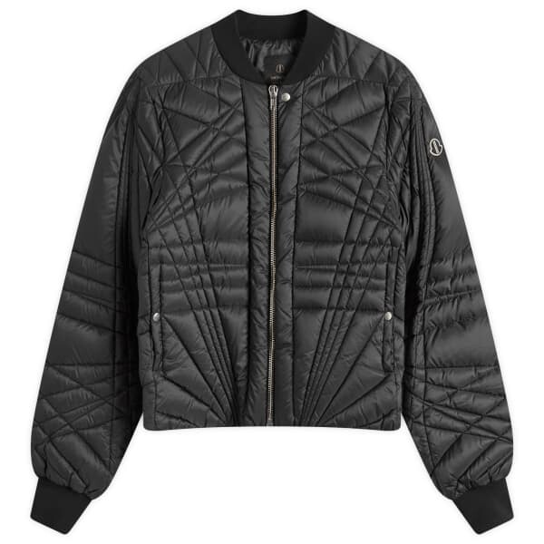 

X moncler megapenta летная куртка Rick Owens, черный