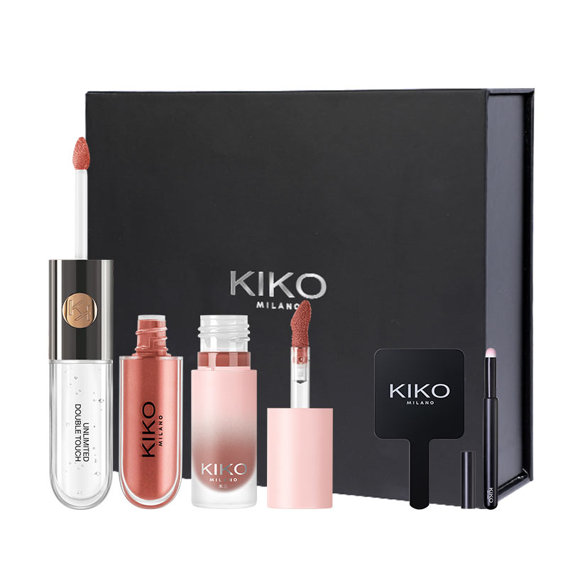 

Набор помад chao color с легким нанесением, глянцевым покрытием, матовым спреем и росистым финишем KIKO