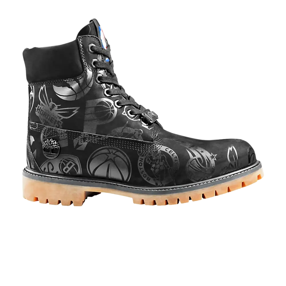 Ботинки NBA x Timberland Premium 6 Inch, черный