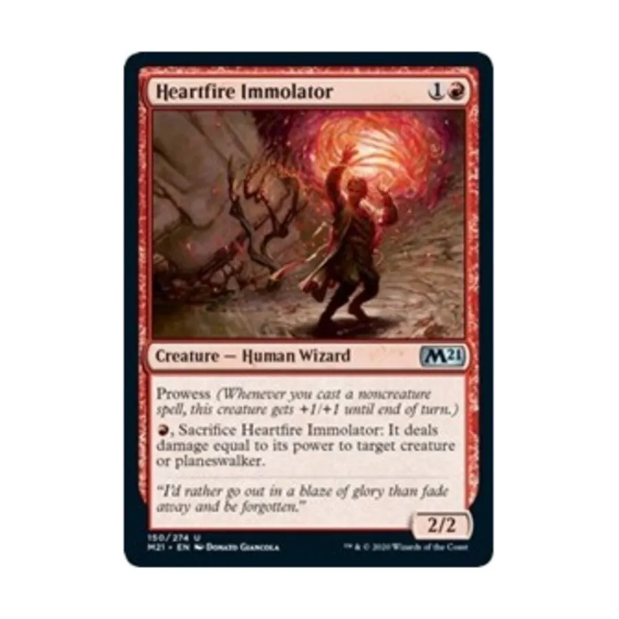 

CCG Жертвенник сердечного огня (U), MTG - Core Set 2021