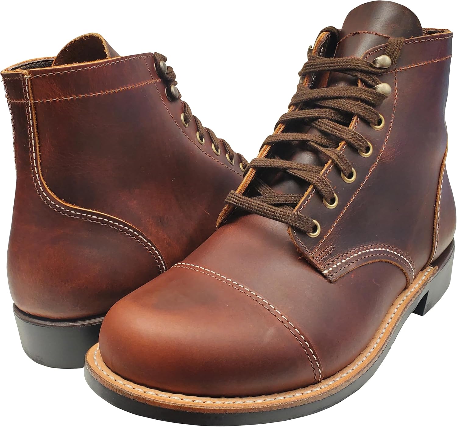 Мужские ботинки Canada West Moorby, орех, тисненая кожа Canada West Boots, Pecan Tumbled — фото 2