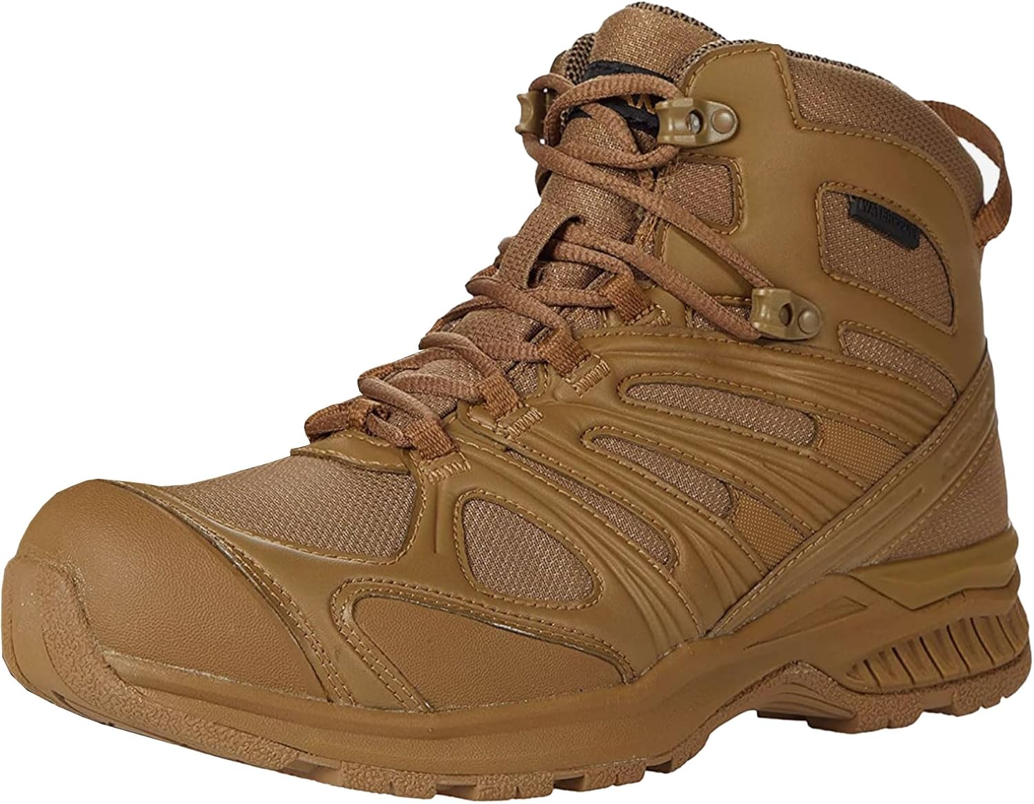 

Унисекс ботинки Altama Aboottabad Trail Runner Mid Combat - тактические, средняя подошва EVA, быстро сохнущий верх, водоотталкивающая мембрана, Coyote