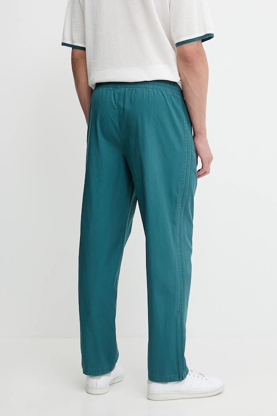 Хлопковые брюки Firebird Pants Adidas Originals, бирюзовый — фото 3