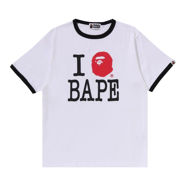 

Футболка BAPE I Love BAPE Tee, White
