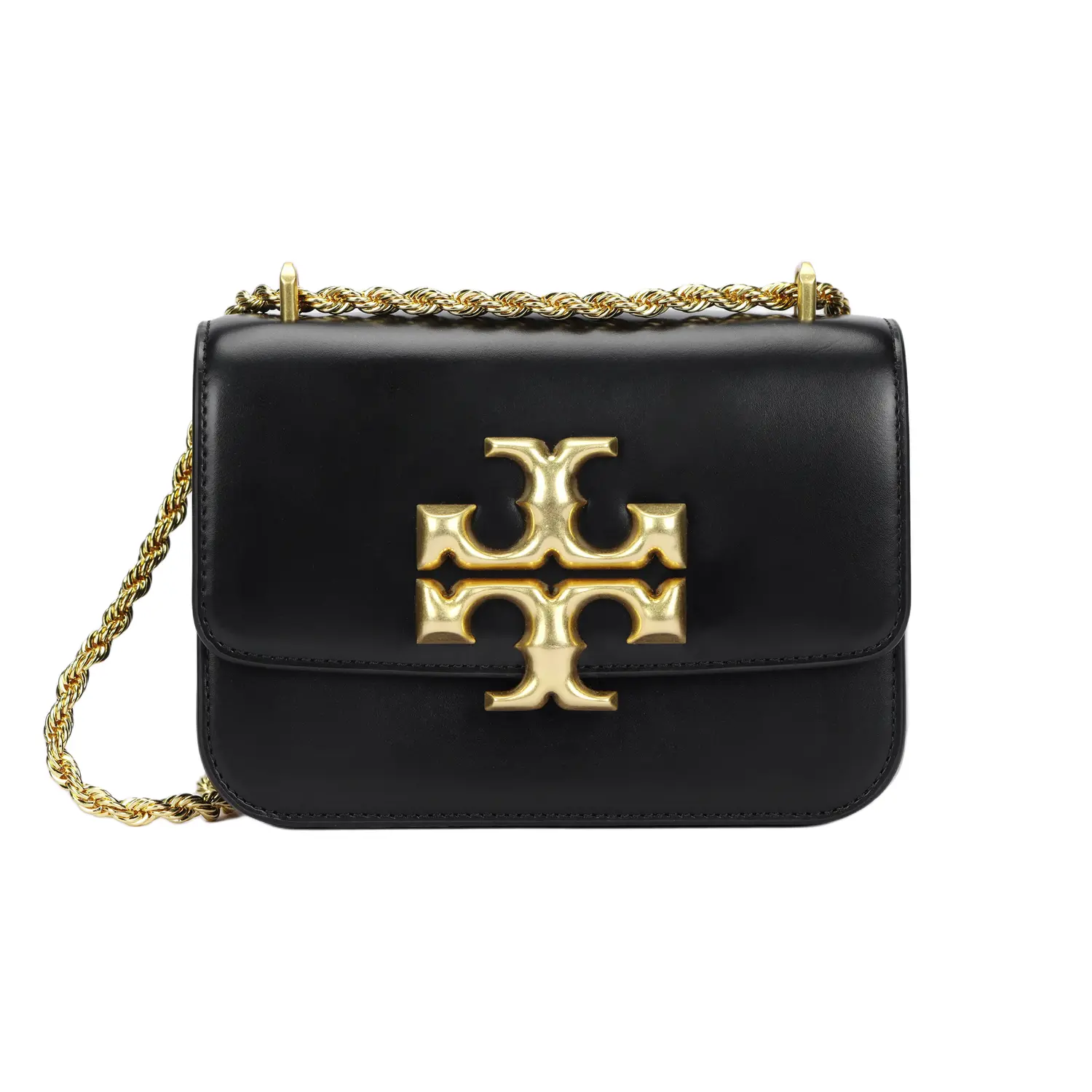 

TORY BURCH Элеонор Маленькая трансформируемая сумка через плечо черная