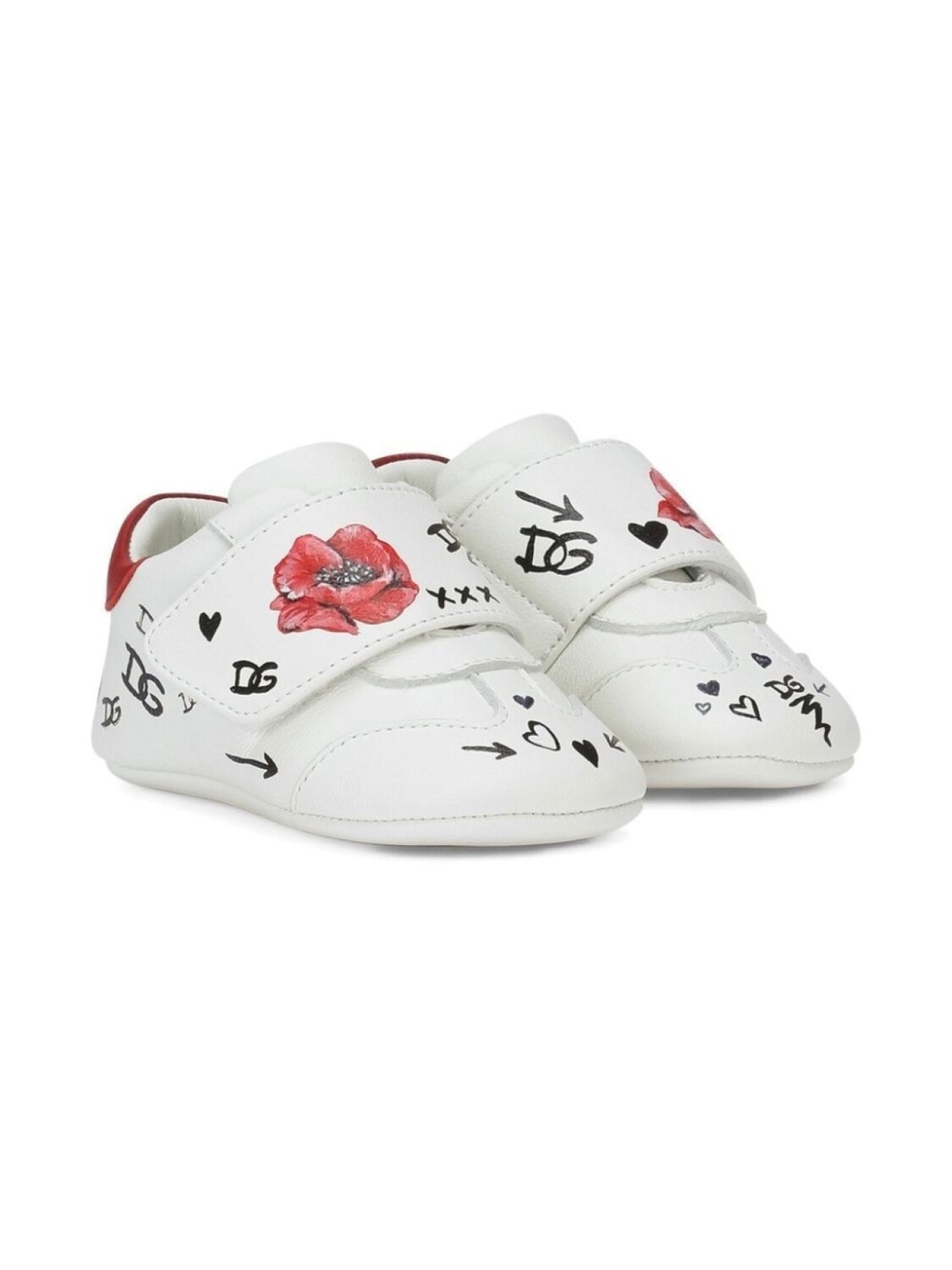 

Dolce & Gabbana кроссовки с принтом, белый