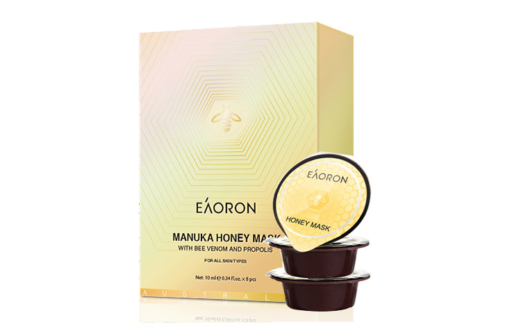 Маска для лица Eaoron — Пленка с пчелиным ядом и прополисом, питательная и увлажняющая, 8 чашечек/упаковка, 10 мл — фото 3