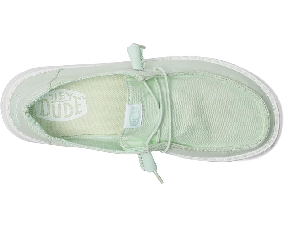 Кроссовки Hey Dude Wendy Stretch Canvas, цвет Bay Blue — фото 2
