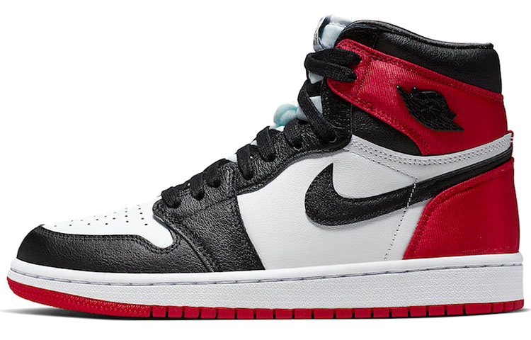 

Jordan Air 1 Retro High 'Satin Black Toe' женские