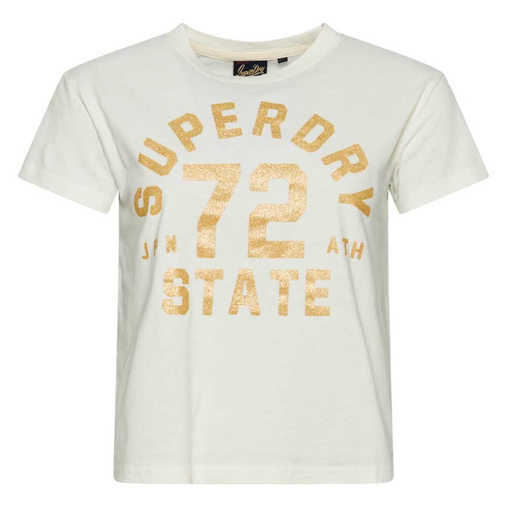 

Футболка Superdry College Scripted Graphic, белый