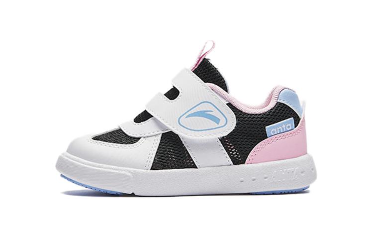 

Низкие кроссовки Rebound для малышей Antakids, белый/розовый/черный
