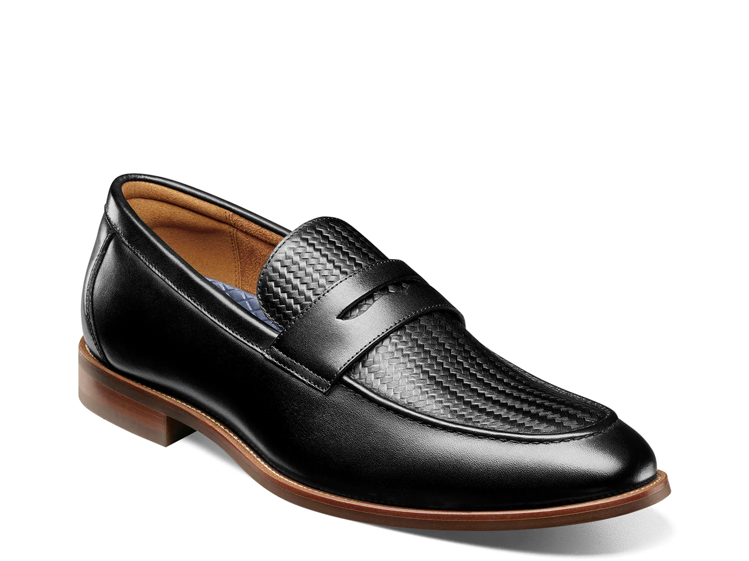 

Лоферы Rucci Weave Penny Loafer Florsheim, черный