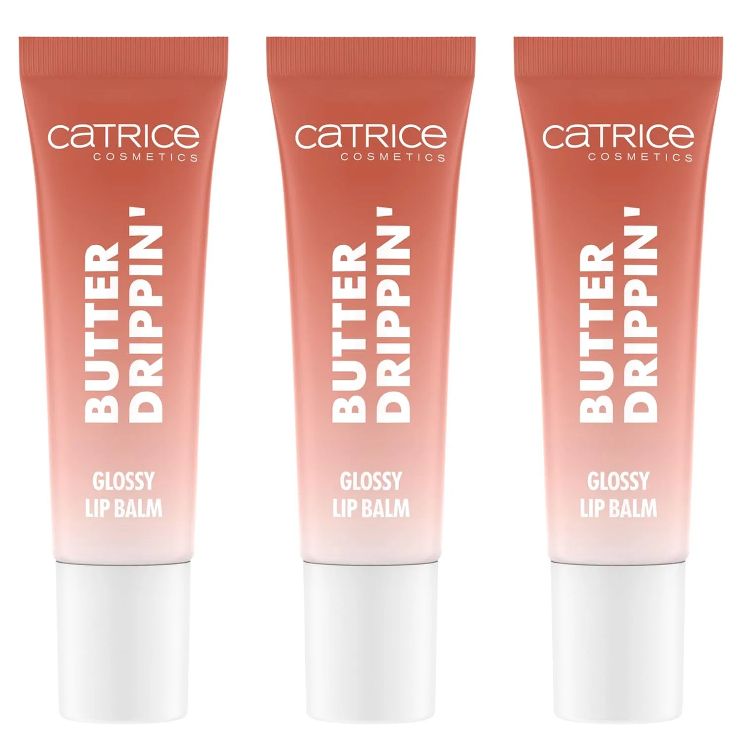 Блестящий бальзам для губ «Butter Drippin' Glossy Lip Balm» от Catrice Catrice, 020 Maple Latte