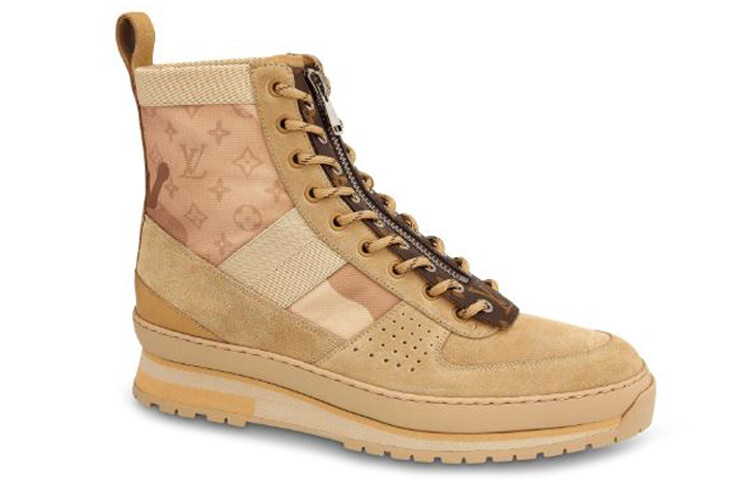 

Ботинки Harlem Martin мужские желтые Louis Vuitton