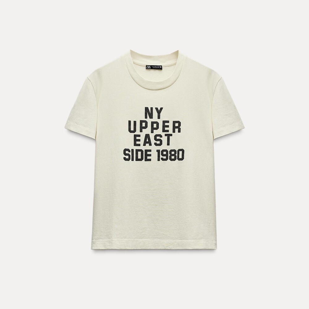 

Футболка Zara T-shirt, белый
