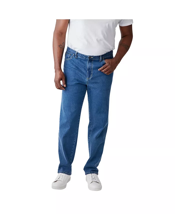 

Мужские джинсы Relaxed-Fit Stretch с пятью карманами от KingSize Liberty Blues, синий