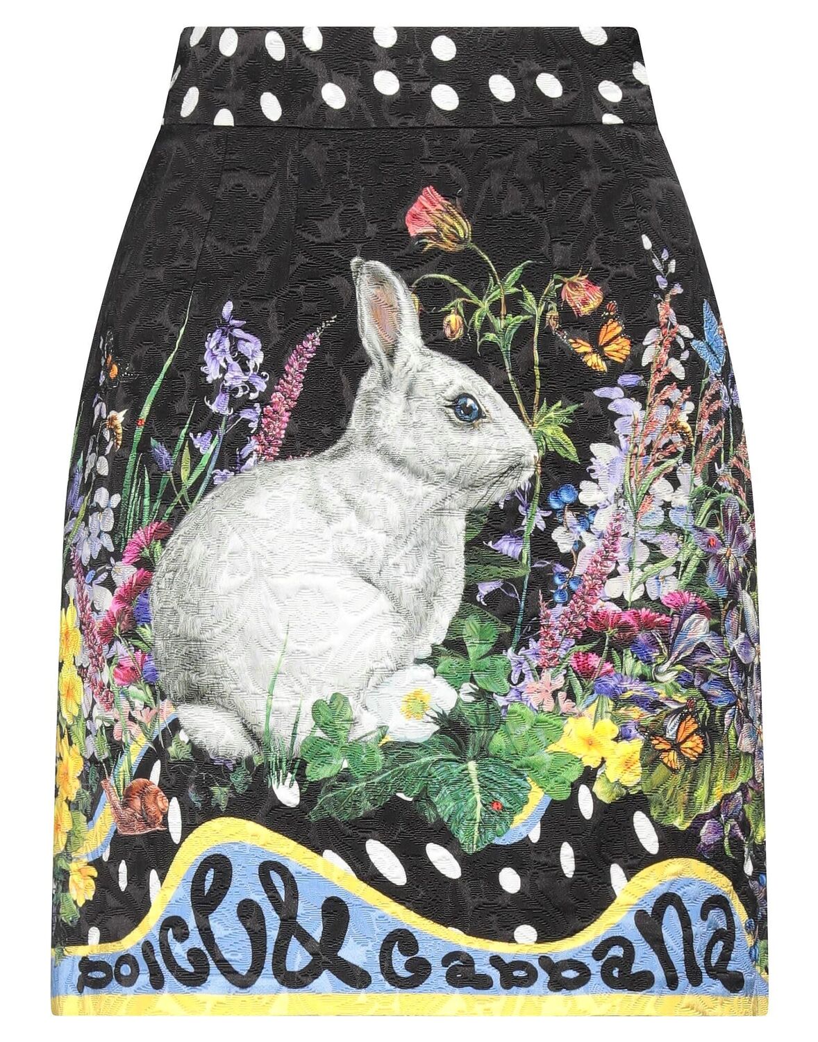 

Мини-юбка Dolce&Gabbana, черный