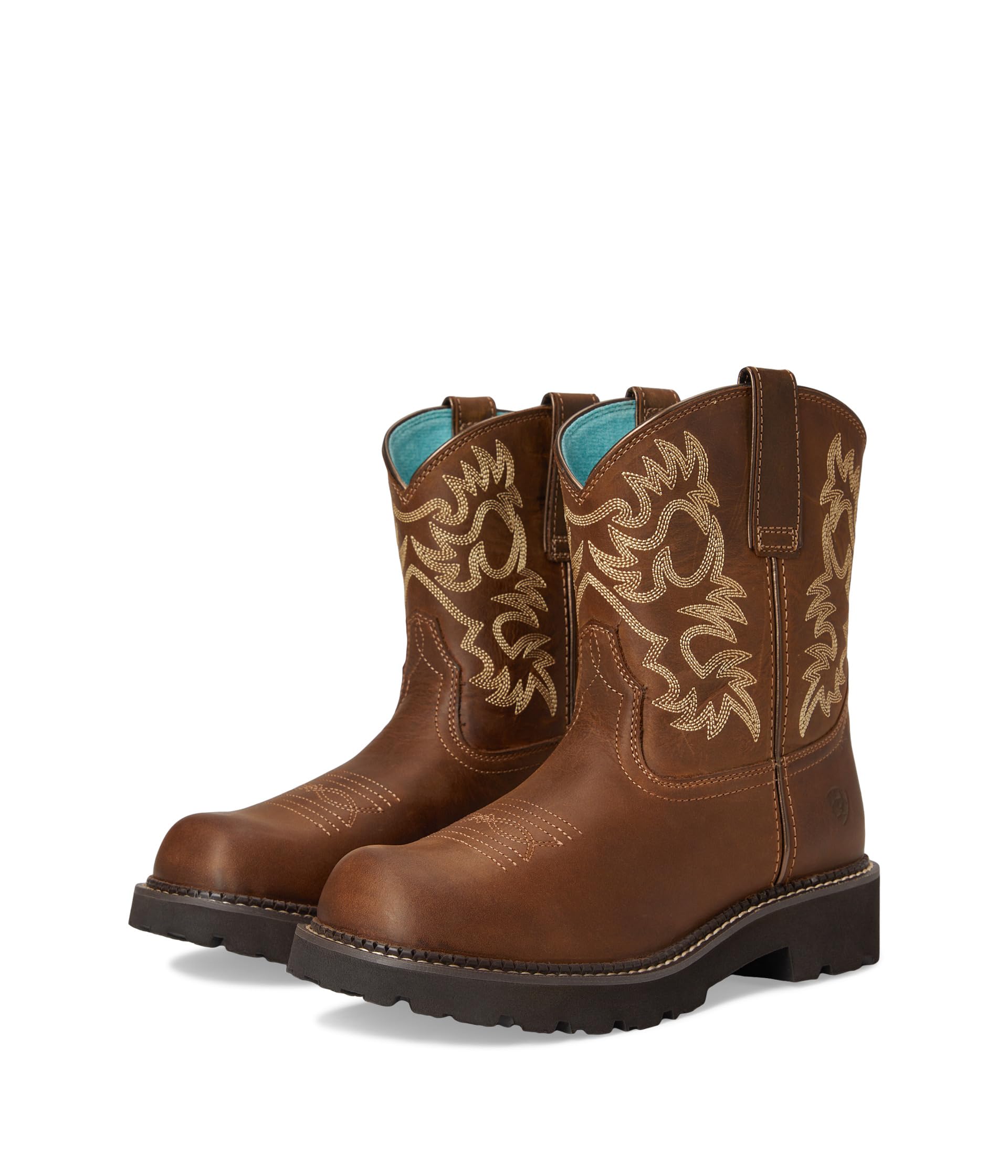 Женские ботинки Ariat в ковбойском стиле, коричневый