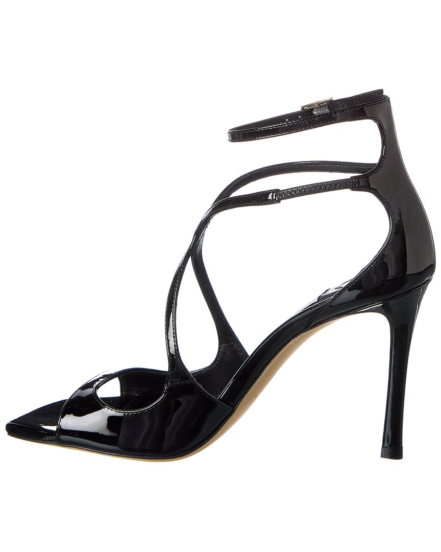 Jimmy Choo Azia 95 Patent Sandal, черный — фото 2
