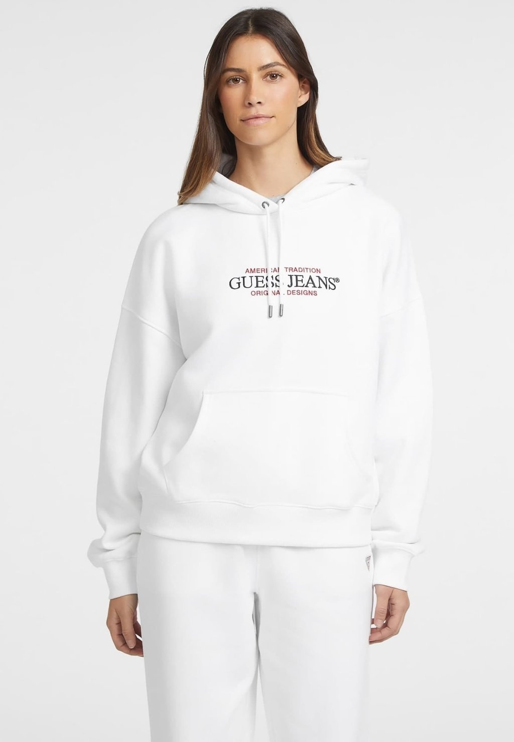 

Толстовка HOOD AMERICAN Guess Jeans, белый