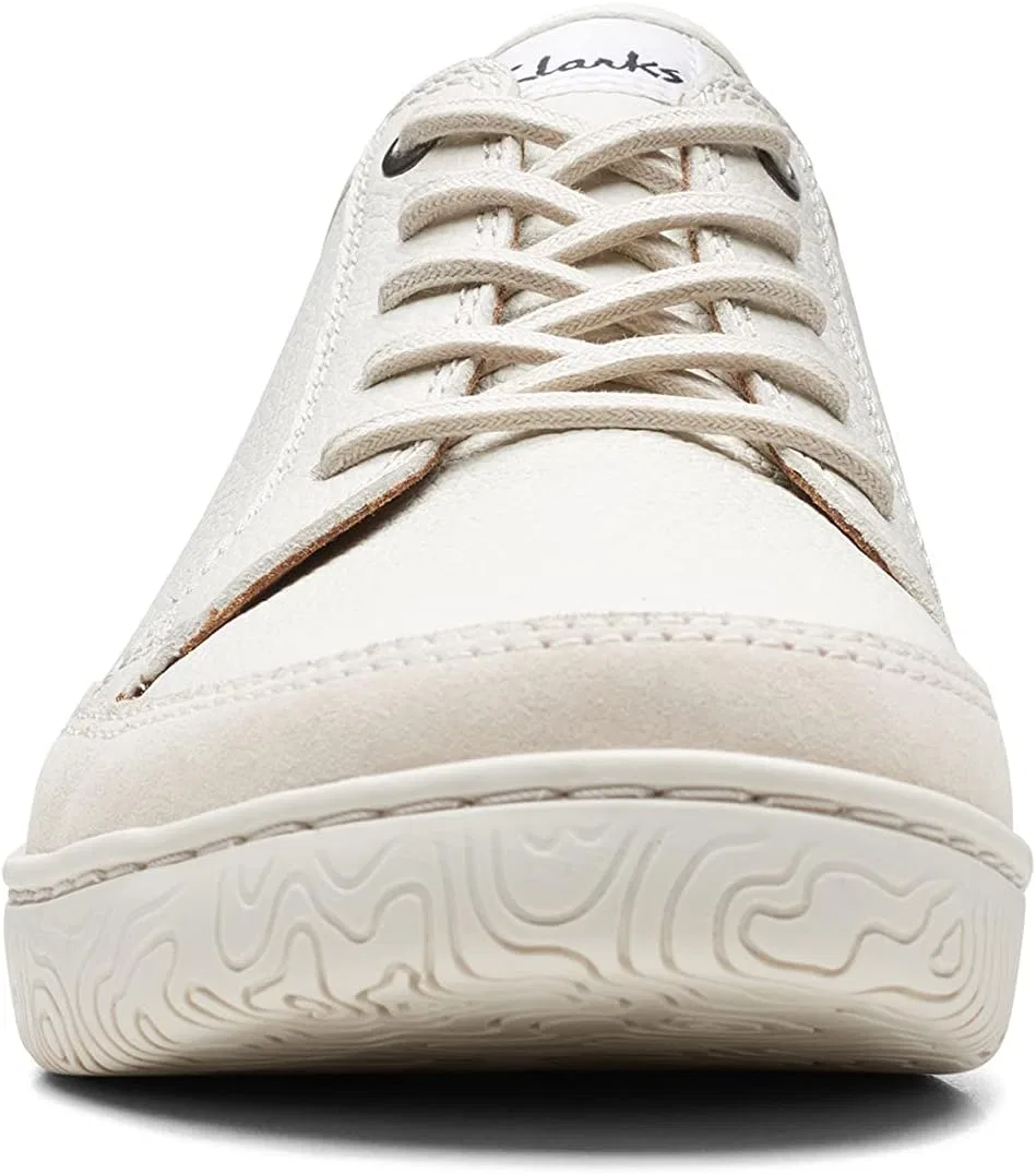 Мужские кроссовки Clarks Hodson Lace, Ivory Leather — фото 2