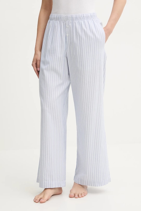 

Хлопковые пижамные брюки Hollister Co., синий