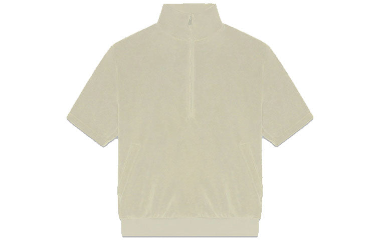 Пуловер (WMNS) Fear of God Essentials SS22 Velour Mockneck Pullover 'Sea Foam' FOG-SS22-225, зеленый — фото 2