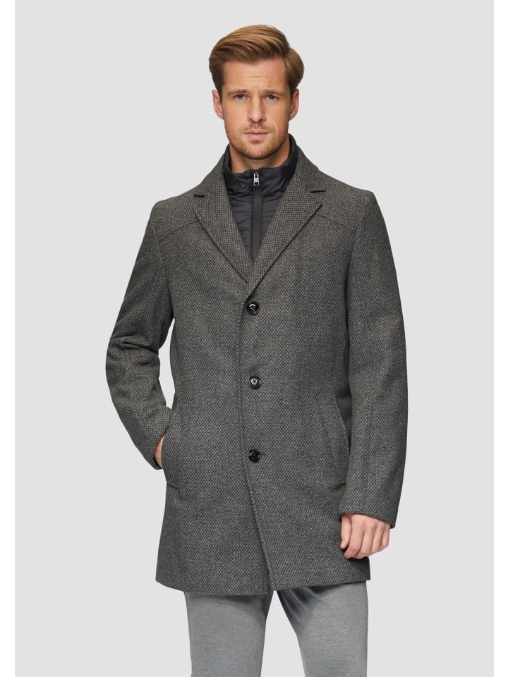 

Зимняя куртка s.Oliver BLACK LABEL Outdoor-Mantel langarm, серый