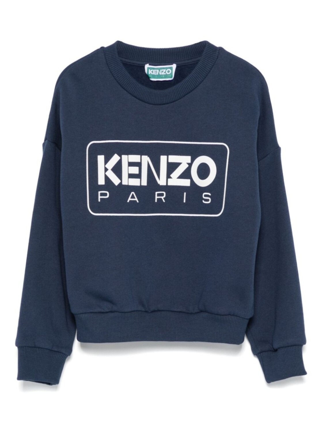 

Kenzo Kids толстовка с логотипом, синий